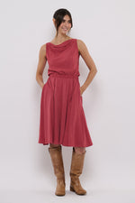 Tolsing Carol Skirt / Cherry