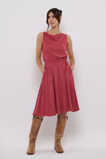 Tolsing Carol Skirt / Cherry
