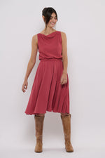 Tolsing Carol Skirt / Cherry