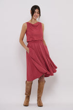 Tolsing Carol Skirt / Cherry