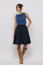 Tolsing Bella Balloon Skirt / Dark Navy
