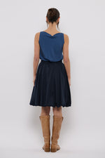 Tolsing Bella Balloon Skirt / Dark Navy