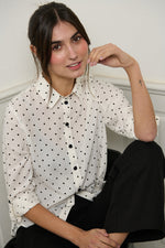 Tolsing Marie Skjorte / White Dots