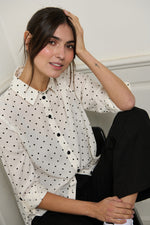 Tolsing Marie Skjorte / White Dots