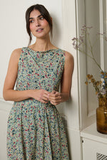 Tolsing Vienna Top / Petroleum Flowers