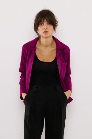 Tolsing Naja work Jacket / Cranberry