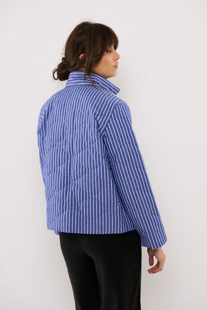 Tolsing Naja work Jacket / Quilted Stripes