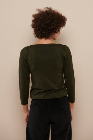 Tolsing Mila Bluse / Green Wool