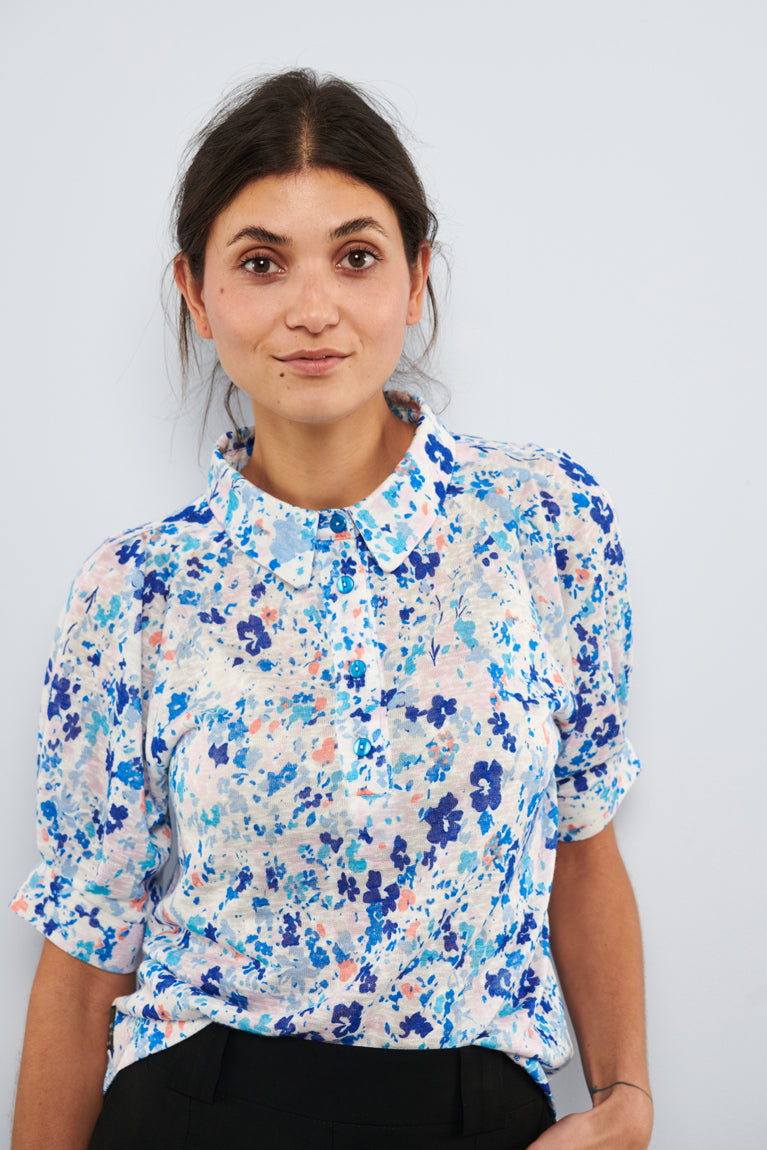 Tolsing Polly Shirt / Flowers