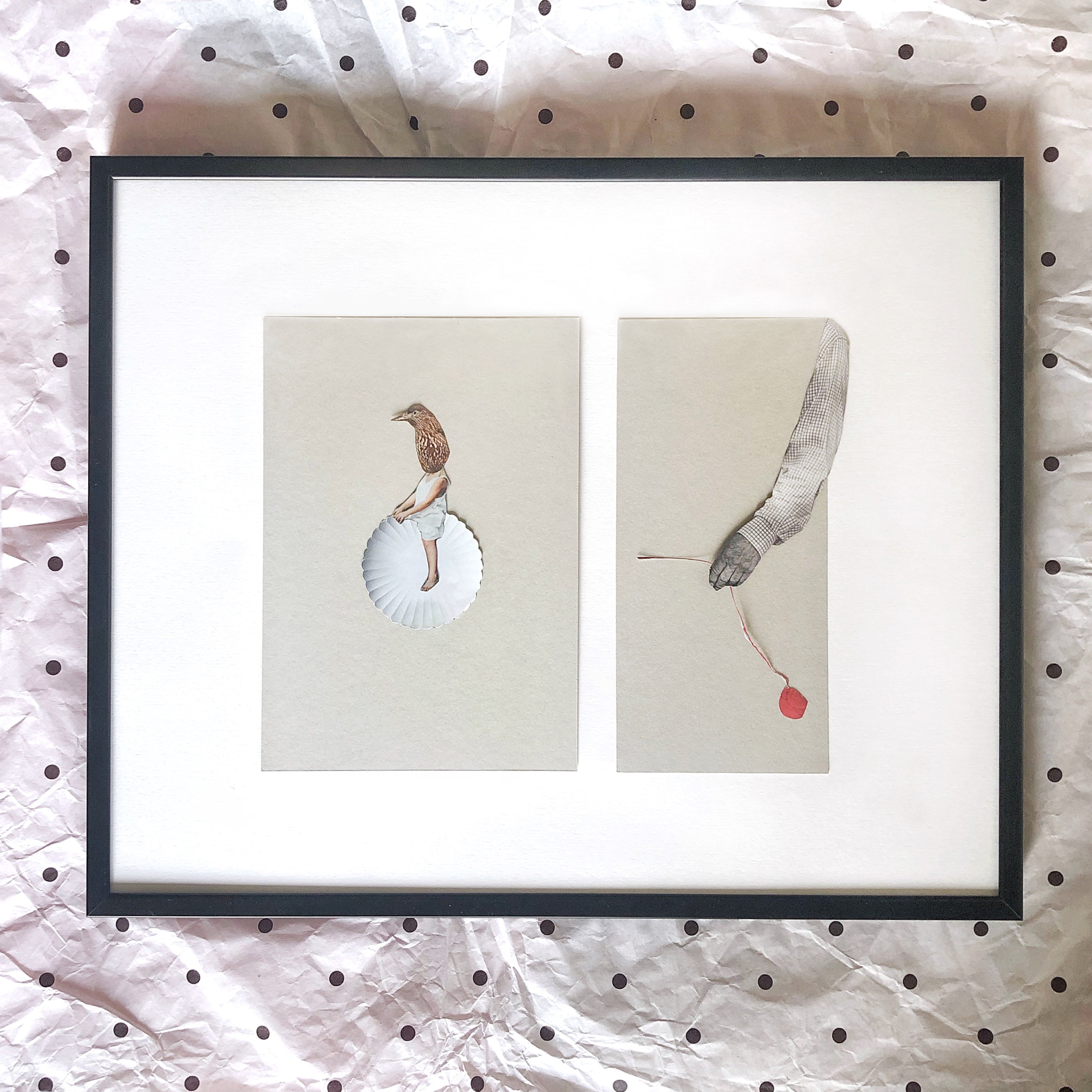 Bird on a Plate and a Grandfather
